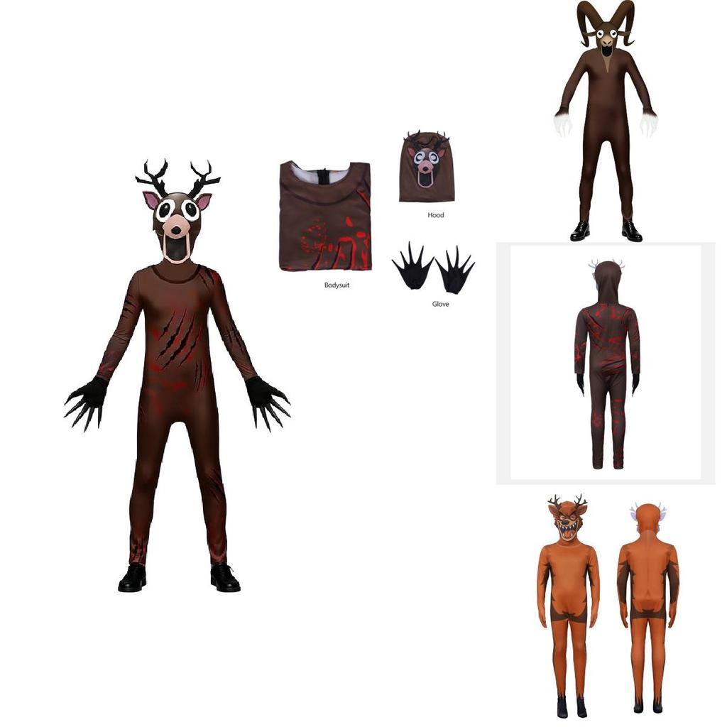 The Deer 99 Nights In The Forest Deer Goat Cosplay Costume For Halloween Party And Kids Dance Performance