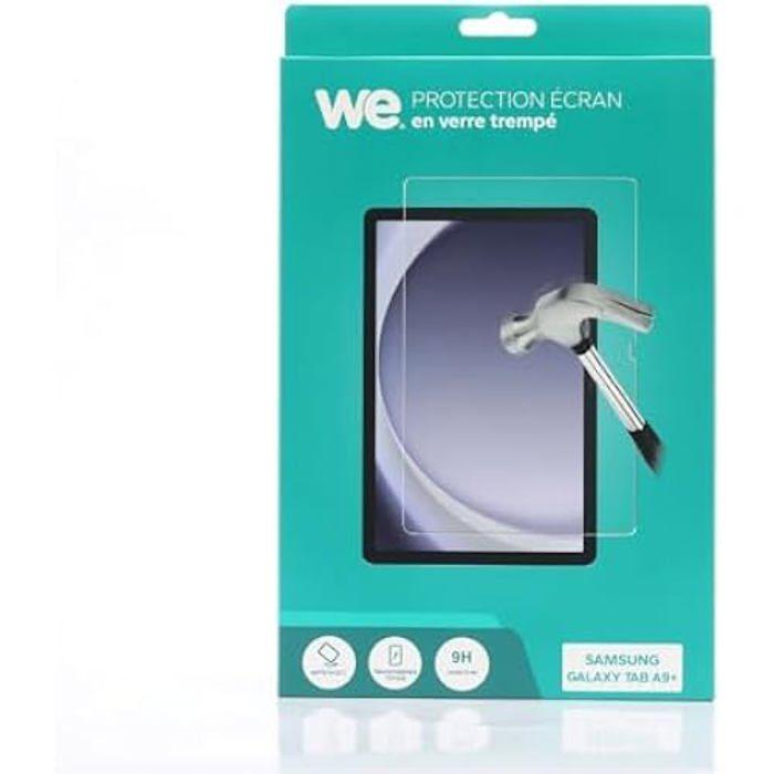 Verre Trempé - WE - Samsung Galaxy Tab A9+ 11 2023 - Anti-Rayures - 9H - Ultra Résistant
