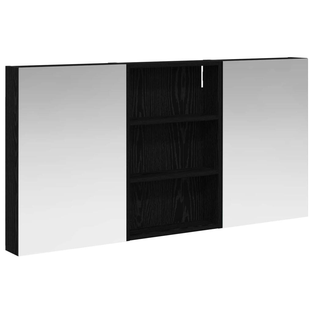 Bathroom Cabinet Set 3 Pcs 120 X 10.5 X 60.5 Cm Engineered Wood