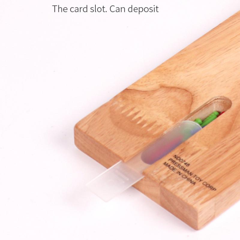 Farbkodiertes Cribbage-Brettspiel aus Holz mit 3 Bahnen – Perfekt für Familienspaß und Treffen mit Freunden