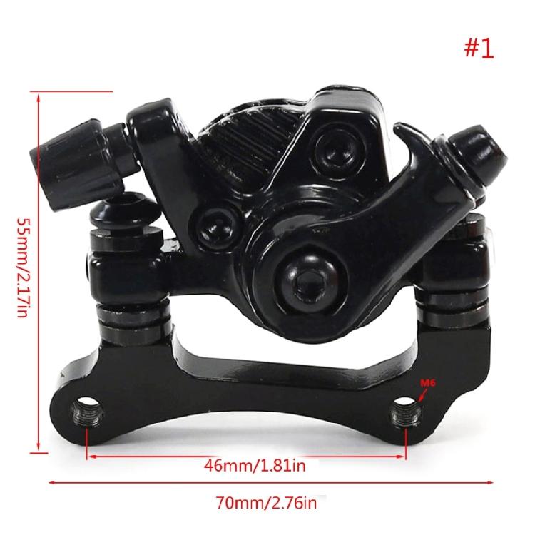 Hydraulic Disc Brake Calipers 8 inch 10 inch Disc Brake Pad for Electric Scooter