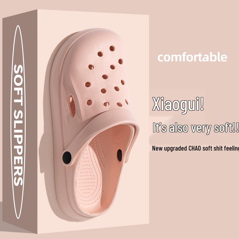 EVA Thick-Sole Closed-Toe Beach & Home Sandals for Men and Women