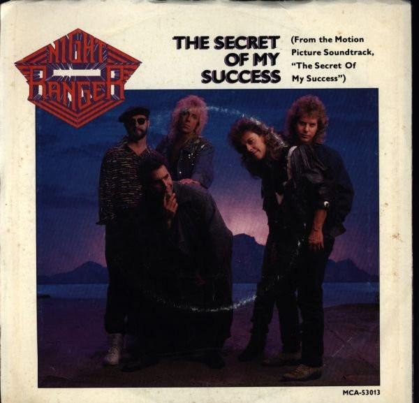 7-дюймовая пластинка NIGHT RANGER The Secret Of My Success MCA53013 MCA Records 1987 Канада Танцевальная Электроника Б/у