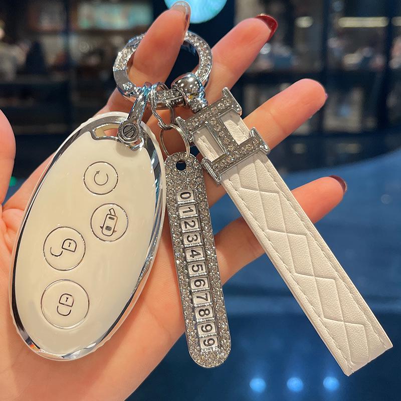 BYD Yuan Plus Women’s Key Case for Yuan Pro, Yuan EV, Song, Qin, Dolphin Cars