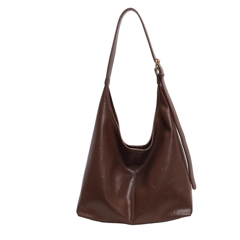 IELGY Korean Version Trendy Fashion Large-Capacity Tote Bag Simple Casual One-Shoulder Child-Mo