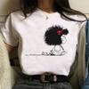 Funny Mafalda Print Women T Shirt Harajuku Ulzzang Kawaii Cartoon Tshirts for Girl Korean Style Casual Tee Top Female  Clothing