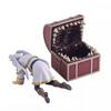 Frieren Beyond Journey's End Anime Figure Desktop Cute Treasure Box Monster Hunt Frieren Action Figure Figurine Model Doll Toys