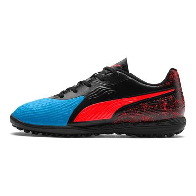One 19.4 TT Artificial Turf Low-Top Soccer Shoes Kids Sneaker Blue Black Red 105503-01
