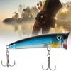 Artificial 7cm Plastic Fishing Hard Bait Floating Popper Fish Like Fishing Lures Accessory(5#)