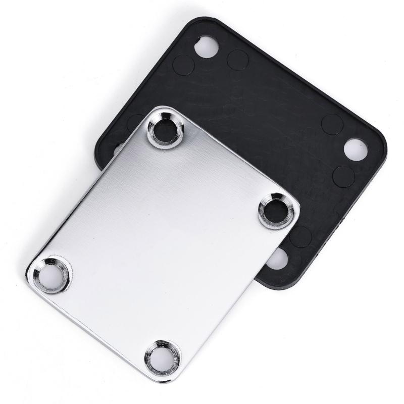 Electric Guitar Neck Plate with Mounting Screws Vintage Style Guitar Protector With Screw Guitar Neck Joint Board