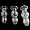 Effective Prostate Toy Smooth Fast Adaptation Rounded Tip Transparent Butt Plug Sex Toy for Bedroom