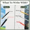 Mini Size Waterproof Notebook Lined Pages Memo Pad Mini Pocket Notebook  To Do List Planning