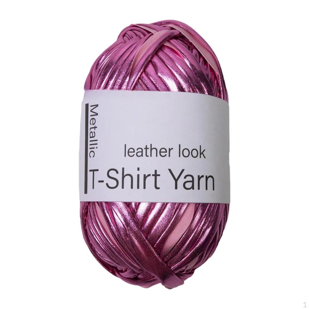 Metal T -shirt Thread, Soft Tissue Bright Fabric Thread for Blankets, Keys, Beginners