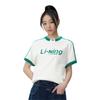 Li Ning Sports Lifestyle Series High Street American Vintage Comfortable Crew Neck Pullover Simple Short Sleeve T-Shirt Women T-Shirt AHSVB44-4