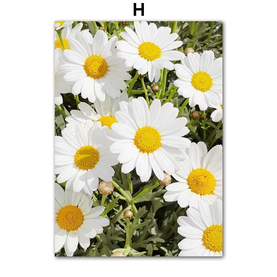 Wall Art Canvas Painting Sunflower Lemon Farmhouse Car Spring Nature Landscape Yellow Posters Picture For Living Room Home Decor