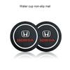 2025 Hot 1/2pcs Car Heat-resisting Coaster Silica Gel Water Cup Slot Dirt Pad For Honda Pilot Odyssey Jazz Accord City Civci CRV