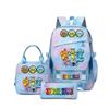 Rhythm Box Backpack Student School Bag Middle College Student Simple Outdoor Travel Backpack D