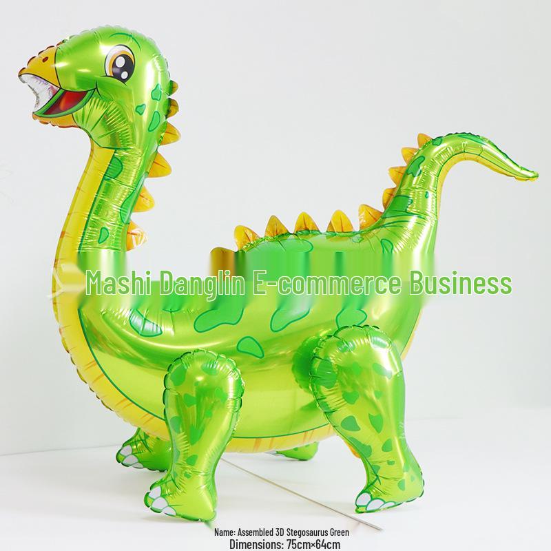 Dinosaur Aluminum Foil Balloon Party Decoration Set