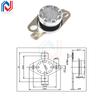 2Pcs KSD301 250V 10A 40~160 Degree Ceramic Normally Open/Normally Closed Temperature Switch Thermostat 40 70 80 90 100 110