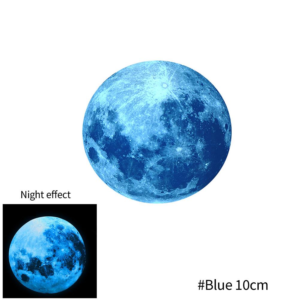 Luminous Moon Stars Wall Stickers for Kids room Bedroom Decor Glow in the dark Earth Wall Decals Noctilucent Stickers Home Decor