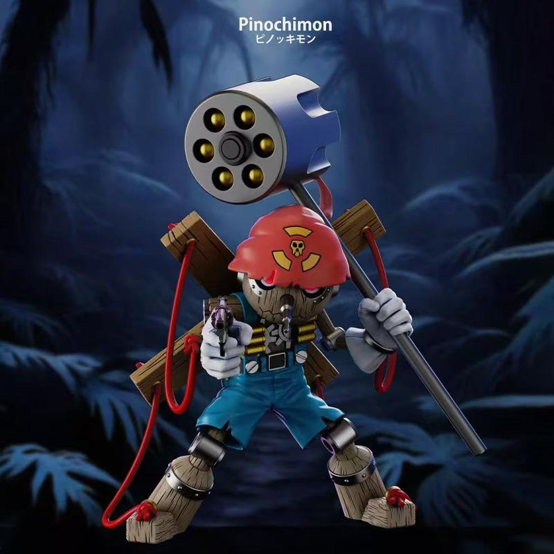 7cm/2.76inch Anime Digimon Adventure Figure Pinochimon Action Figures Pvc Statue Collection Model Toys Gifts
