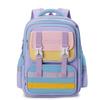 Schoolbag British style primary school student burden reduction schoolbag multi-compartment large capacity anti-splashing backpack ridge backpack