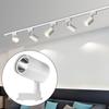 LED COB Track Lamp 0W Rotatable Adjustable Ceiling Rail Light for Clothing Store Shop