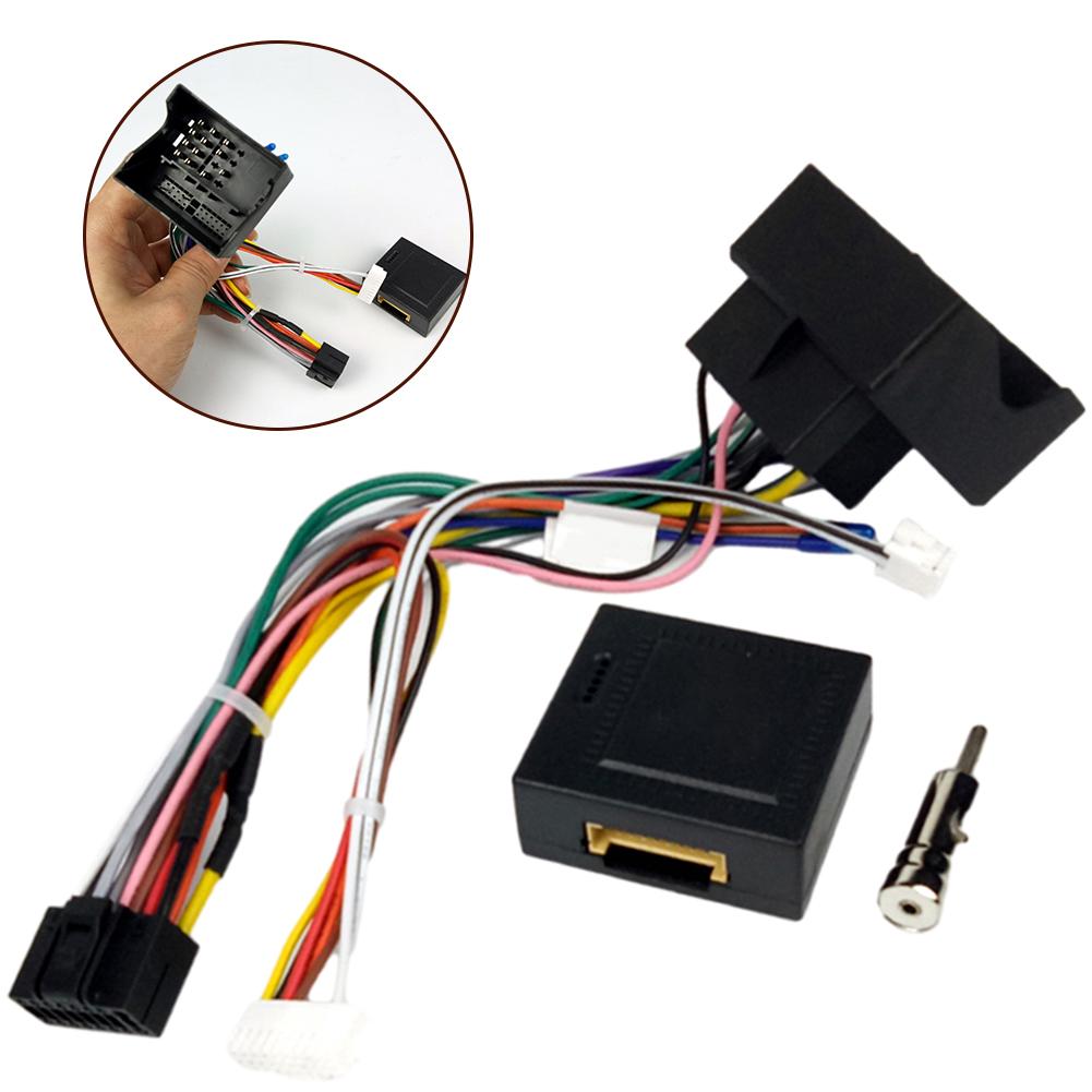 16 Pin Wiring Harness CAN Bus Decoder 16P  CarHead Unit Cable For Ford