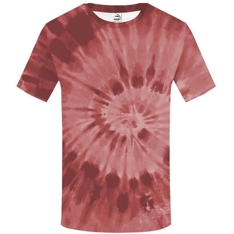 

New Hot Sale Color Vortex 3d Prited Tshirt Mens Short Sleeve Casual Oversized T-shirt Fashion Men Clothing Male Tees XXS