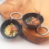 Handmade Ramen Bowl Keychain - Creative Food Pendant for Bags and Cars
