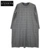 45R 5095027 Gray 100% Wool Windbreaker Check Dress Dress Not Written grayUsed