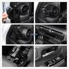 Car Styling Gear Shift Window Control Panel Air Vent Outlet Cover Black Interior For Toyota Land Cruiser 250 Prado LC250 2024 +
