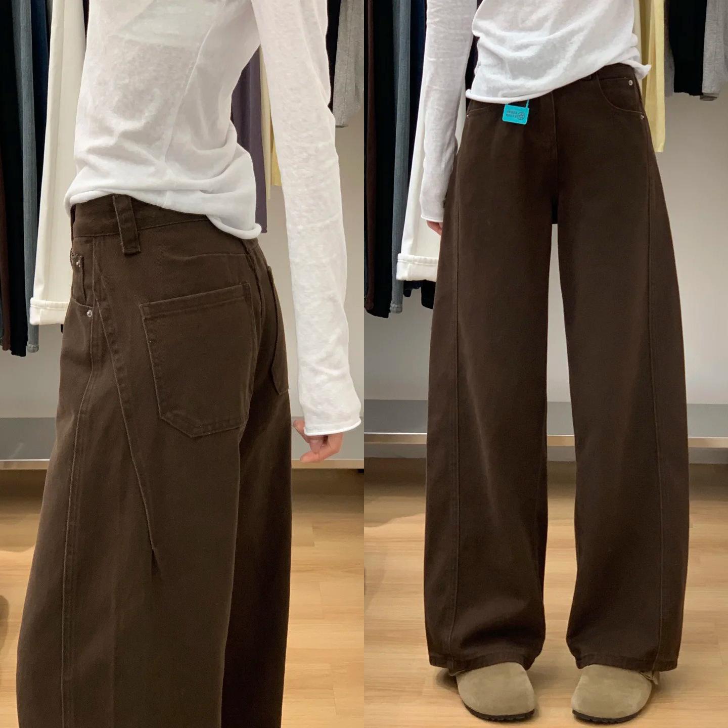 

White Women s Slimming Pear Shape Wide Leg Jeans - Plus Size, Autumn/Winter 2025 Edition S