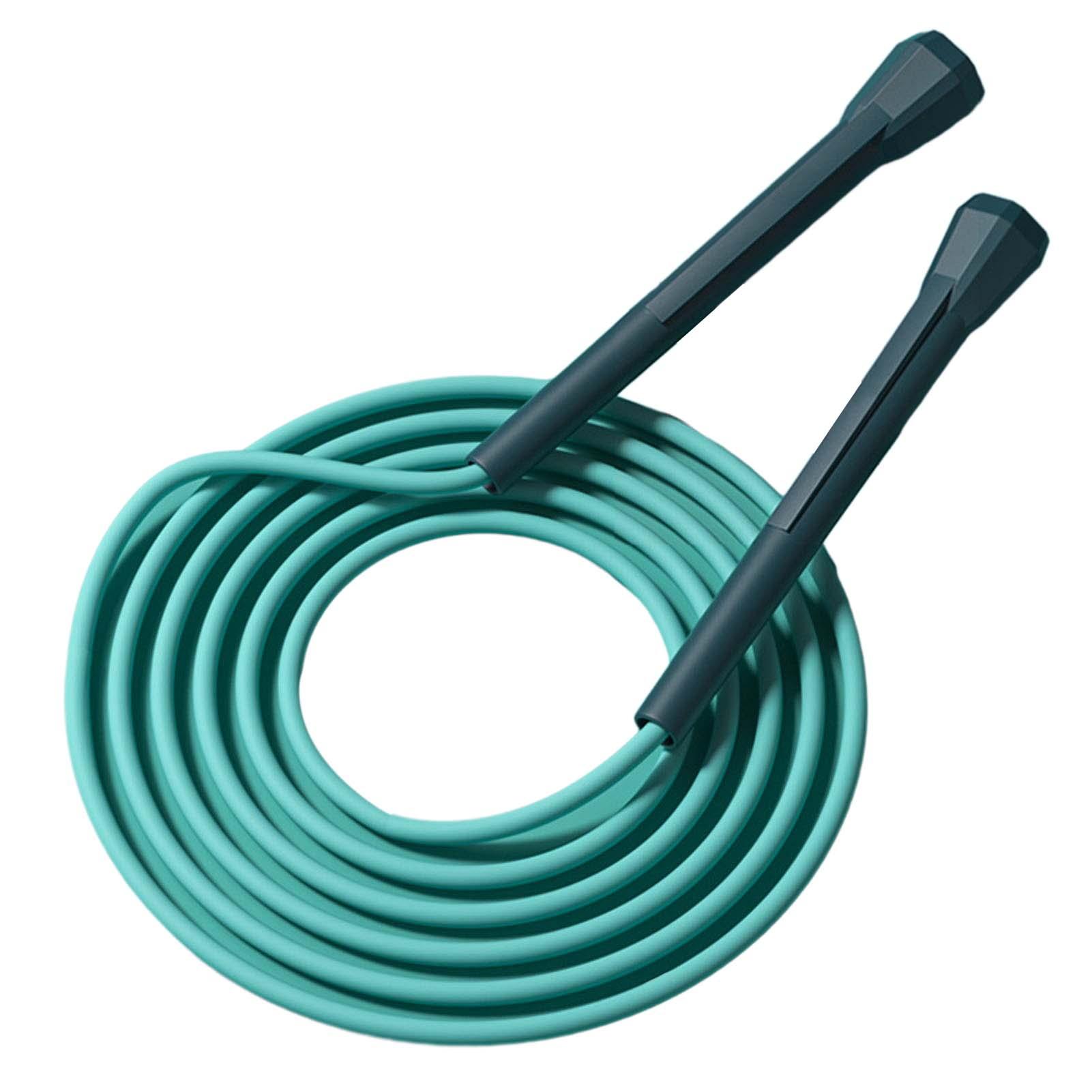 

Удобная регулируемая длина, долговечная скакалка для тренировок, скакалка для тренировок в помещении, скакалка для детей синий