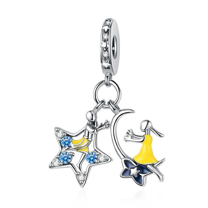 New Valentine'S Day Charm Arrow Pierces The Heart Pendant Forever Love Bead Fit Original Bracelet Diy Accessories Jewelry Gift