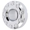 Pair of 19.5in Wheel Hub Center Cap 10 Lug 5C3Z1130NA Replacement for Ford F‑450 F‑550 Super Duty