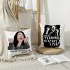 The Room T-Tommy Wiseau Cushion Cover Breathable Linen Pillow Cover Skin-Friendly Home Decor Pillowcase With Hidden Zipper