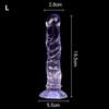 Sex Toys Textured Dildo Anal Plug Simulated Dildo Suction Cup Adult Male and Female Backyard Anal Dilator Sex Toys