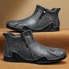 Men's High-top Leather Boots Casual Sneakers 39-46