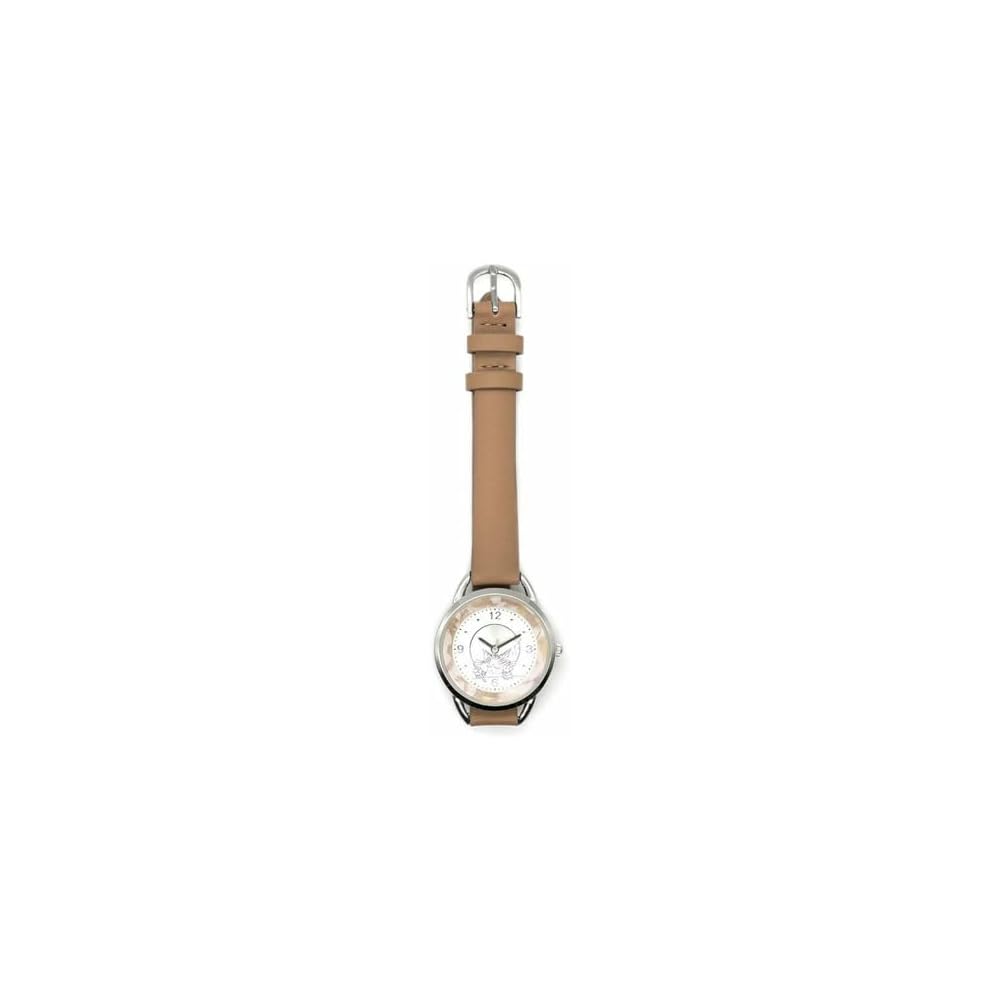 Wachifield Dayan Cat Sketch Wristwatch Silver