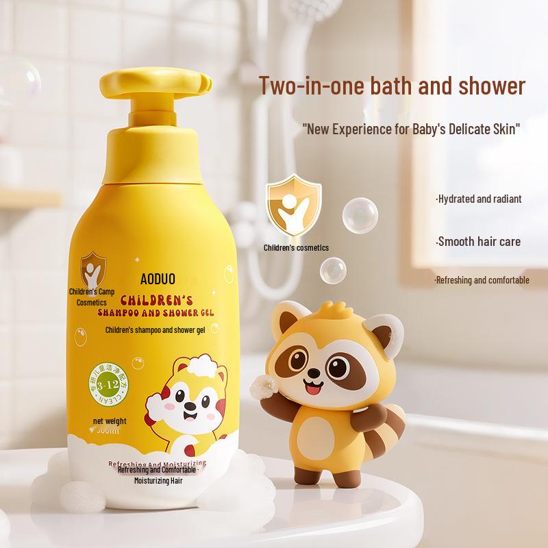 Audo 2-in-1 Gentle Moisturizing Baby Shampoo & Body Wash - Large Capacity