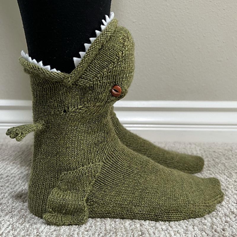Cartoon 3D Knitted Animal Cute Socks Cozy Warm Socks For Women Teens Kids Home Winter Gift