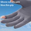 Sun Protection Gloves Sunscreen Breathable Anti-Uv Cooling Fabric Slip Gloves For Outdoor Cycling Driving