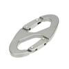 5pcs/set 8-Shaped Locking Carabiner Clip Aluminum Alloy Key Ring for Hiking Camping Traveling Sport Outdoor Activities Safety Buckle.