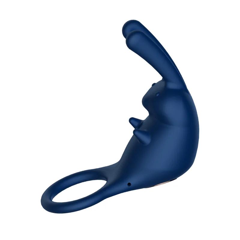 Penis Vibration Ring Delayed Ejaculation Rabbit Vibrator Stimulator Women Clitoris Massage For Adult Men Sex Toys