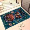 Coraline Print Rug, Washable Floor Carpet, For Entryway Dorm Laundry Room Office Study, Home Decor Birthday Christmas Gift