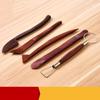 Clay Sculpture Carving Wooden Knife Pottery Clay Ceramic Molding Tool DIY Clay Sculping Carved Tools 5Pcs/Set