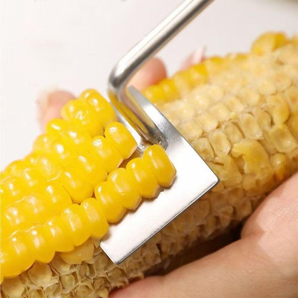 Planer Tool Corn Cob Peeler with Ergonomic Handle Corn Kernel Removing Durable Corn Stripper