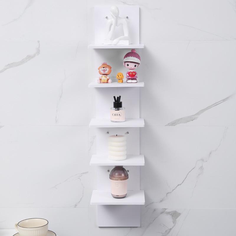Multi-layer Wall-mounted Corner Storage Shelf 