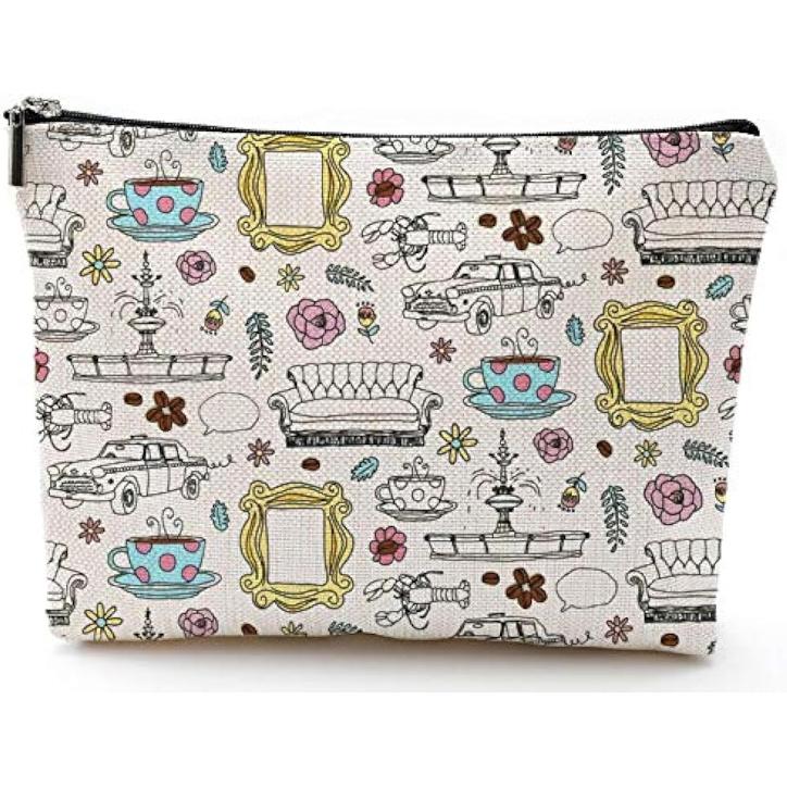 TV Show Merchandise Friends Makeup Bag Cosmetic Bag Makeup Bag
